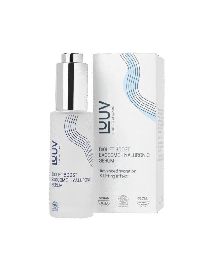 Eksosoomide ja hüaluroonhappega seerum