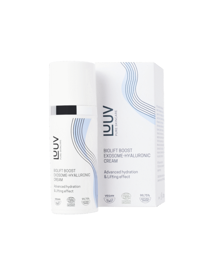 Eksosoomide ja hüaluroonhappega näokreem