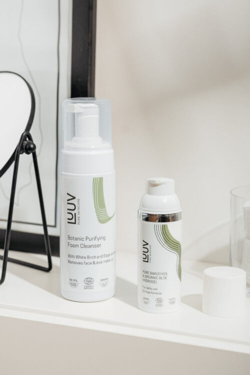 Puhas ja värske nahk: Bakuchioli hüdrogeel ja Sügavpuhastav näopesuvaht