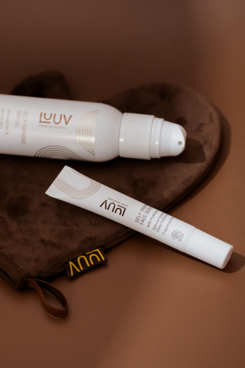 Bestseller: Isepruunistav kuivõli, Isepruunistav näoseerum ja Aplikaatorkinnas