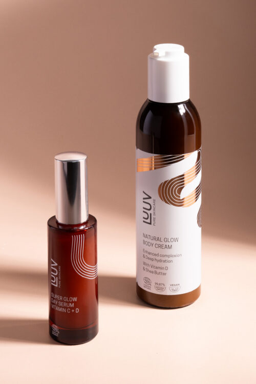 Vitamin D Duo: C+D vitamin face serum and Glow cream